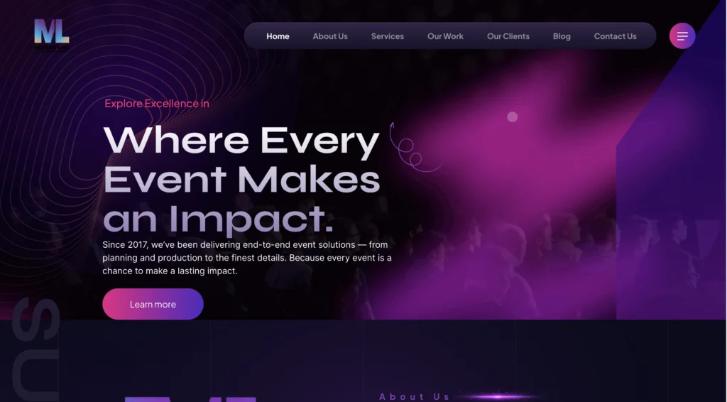 صورة مشروع Modern Line Events