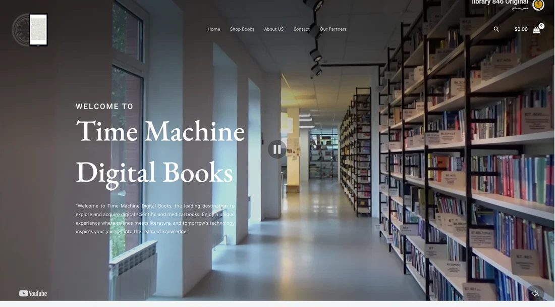 صورة مشروع Timemachine Digitalbooks